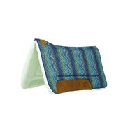 Weaver Contoured Saddle Pad Blue H25 - 30" x 30"