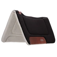 Weaver Contoured Saddle Pad Black H9 - 32" x 32"