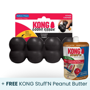 Kong Extreme Goodie Ribbon *Plus FREE Kong Stuff'N Real Peanut Butter*