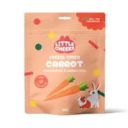Little Cheeks Freeze Dried Carrot for Small Animals 10g