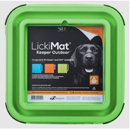 LickiMat Outdoor Keeper - Green Ant-Proof Lickimat Pad Holder