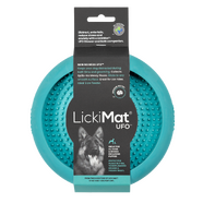 LickiMat UFO Slow Food Anti-anxiety Bowl - Turquoise 