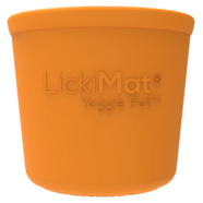 LickiMat Yoggie Pot - Orange 