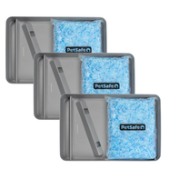 PetSafe ScoopFree STAINLESS Steel Reusable Cat Litter Tray x 3