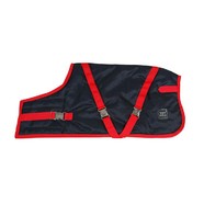 ZeeZ Supreme Dog Coat Navy Stone/Red