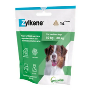 Zylkene Chews 14 pack 225MG Medium dog 10kg - 30kg