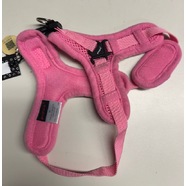 *CLEARANCE* Puppia Soft Harness X Pink Med