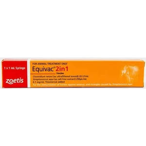 Equivac 2 in 1 Tetanus Strangles Horse Vaccine Single dose