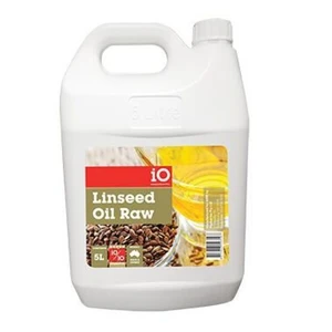 Linseed Oil Raw 5 Litre IO