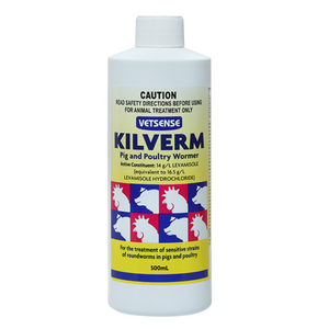 Vetsense Kilverm Pig and Poultry Wormer 500ml
