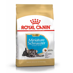 Royal Canin Miniature Schnauzer Puppy Dog Dry Food 1.5kg Miniature Schnauzer puppy food, Royal Canin Schnauzer Puppy, breed-specific puppy food, low-fat puppy food, L-Carnitine puppy formula, Schnauzer weight support, puppy dental health, Royal Canin puppy dry food, puppy immune support, Royal Canin Miniature S