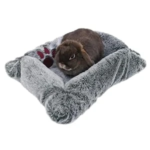 Rosewood Luxury Plush Bed for Small Animals rosewood luxury plush bed, rabbit bed australia, guinea pig soft bed, ferret plush bed, small animal sleeping bed, machine washable small animal bed, warm rabbit bed australia