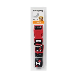 Simply Dog Collar Large Bones  25mm x 410mm to 630mm