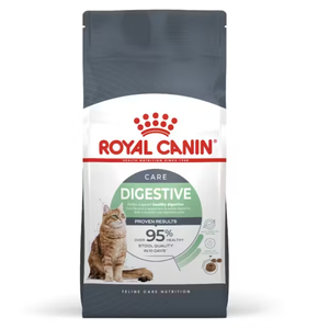 Royal Canin Digestive Care Dry Cat Food 400g cat digestive health food, cat food for sensitive stomach, Royal Canin Digestive Care, stool quality cat food, dry cat food digestion, L.I.P. protein cat food, prebiotic cat kibble