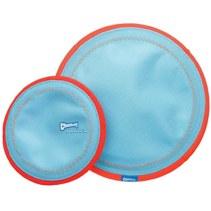 Chuckit! Paraflight Flyer Chuckit Paraflight Flyer, dog frisbee, floating dog toy, durable dog flyer, long-distance fetch toy, soft edge dog disc, interactive dog toy, outdoor dog toy, Chuckit fetch frisbee, water fetch dog toy