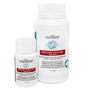 Aquaricycline Tablets – Broad Spectrum Aquarium Antibiotic 