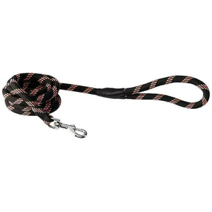 Prestige Mountain Leash 13Mm X 4' Black (122Cm)