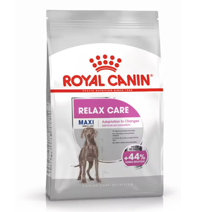 Royal Canin Maxi Relax Care Dry Food For Dogs 9kg Royal Canin Maxi Relax Care, large dog calming food, stress support dog food, dry food for anxious dogs, large breed dog nutrition, calming dog diet, emotional wellbeing for dogs