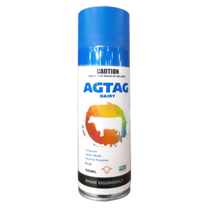 HRC Agtag Tail Spray Marker 500ml - Blue