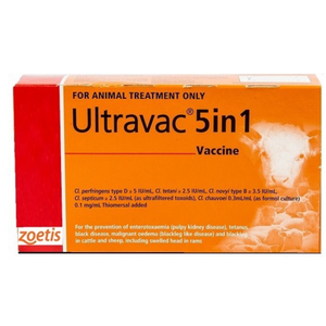 Ultravac 5 in 1 Vaccine 500ml