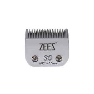ZEEZ A5 Style Detachable Pet Clipper Blade #30 ZEEZ clipper blade, A5 style clipper blade, #30 clipper blade, 0.5mm pet blade, professional grooming blade, detachable pet clipper blade, ceramic grooming blade, dog clipper blade