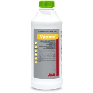 Jurox Vytrate Liquid 1L-  supportive treatment for scouring animals - Best Before July 2025