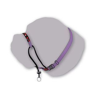 Black Dog Training Halter - Large Purple