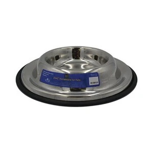 Zeez Stainless Steel Ant Moat Pet Bowl 350Ml