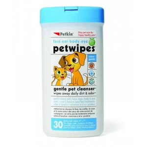 Petkin Pet Wipes 30Pk