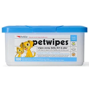 Petkin Pet Wipes 100Pk