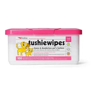 Petkin Tushie Wipes 100Pk