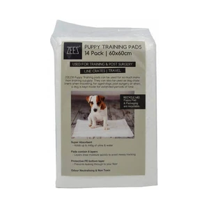 Zeez Puppy Training Pads 60X60Cm - 14Pk