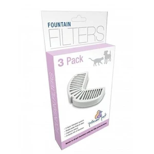 Pioneer Fountain Replacement Filters 3Pk (For Ss & Ceramic}