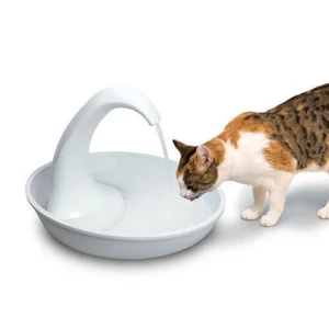 Pioneer Swan Drinking Pet Fountain 2.36L