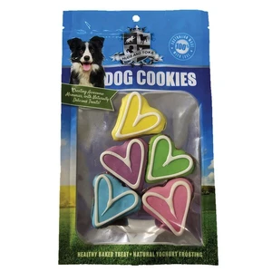 Huds And Toke Little Doggy Love Heart Cookies 5Pk - 4Cm