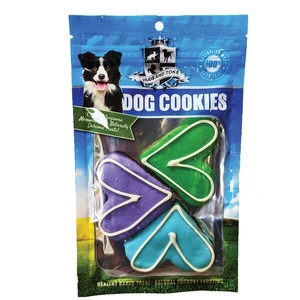 Huds And Toke Big Doggy Love Heart Cookies 3Pk - 6.5Cm