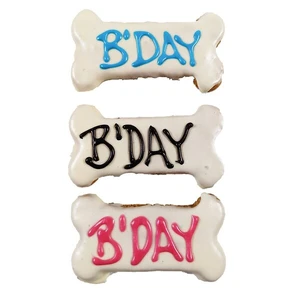Huds And Toke B'Day Small Bone Cookie 1Pk - 10Cm