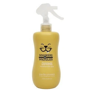 Whiskers & Wiggles Cat Waterless Bath Spray Pineapple 355Ml