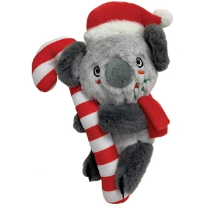 Snuggle Pals Christmas Koala With Candy Cane 28cm snuggle pals, christmas koala, festive dog toy, plush christmas toy, koala dog toy, holiday squeaky toy, dog stocking stuffer, candy cane toy, soft dog plush, christmas pet gift, seasonal dog toys