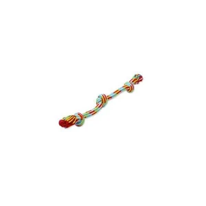 Flossy Chews Braidys 3 Knot Tug Small 38Cm