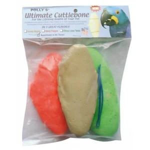 Polly'S Ultimate Cuttlebone Assortment Of 3 Flavours