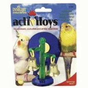 Jw Activitoys Bird Toy Spinning Bells 9.5X7Cm
