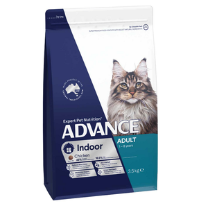 Advance Indoor Adult Chicken Dry Cat Food - 3.5kg