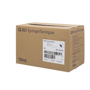 BD 10ml Luer Lock Syringe (302149) - Box of 100