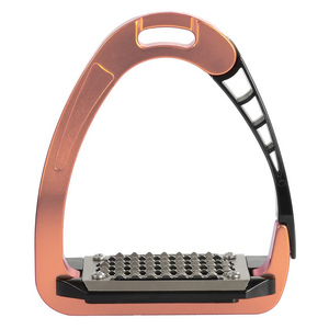 Acavallo Arena Alupro Safety Stirrups - Rose Gold