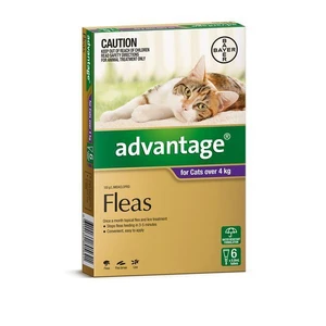 Advantage Purple 6pk Cats over 4kg