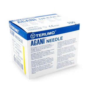 Terumo Agani Needles Box of 100 - 20G 1 1/2 INCH 