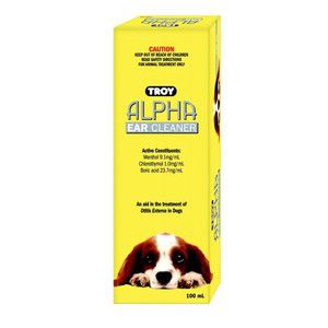 Alpha Ear Cleaner For Dogs 100ml