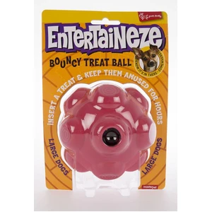 Yours Droolly Entertaineze Bouncy Treat Ball for Large Dogs