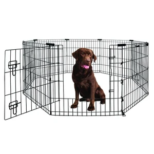 Yours Droolly Exercise Pen 42" with Door